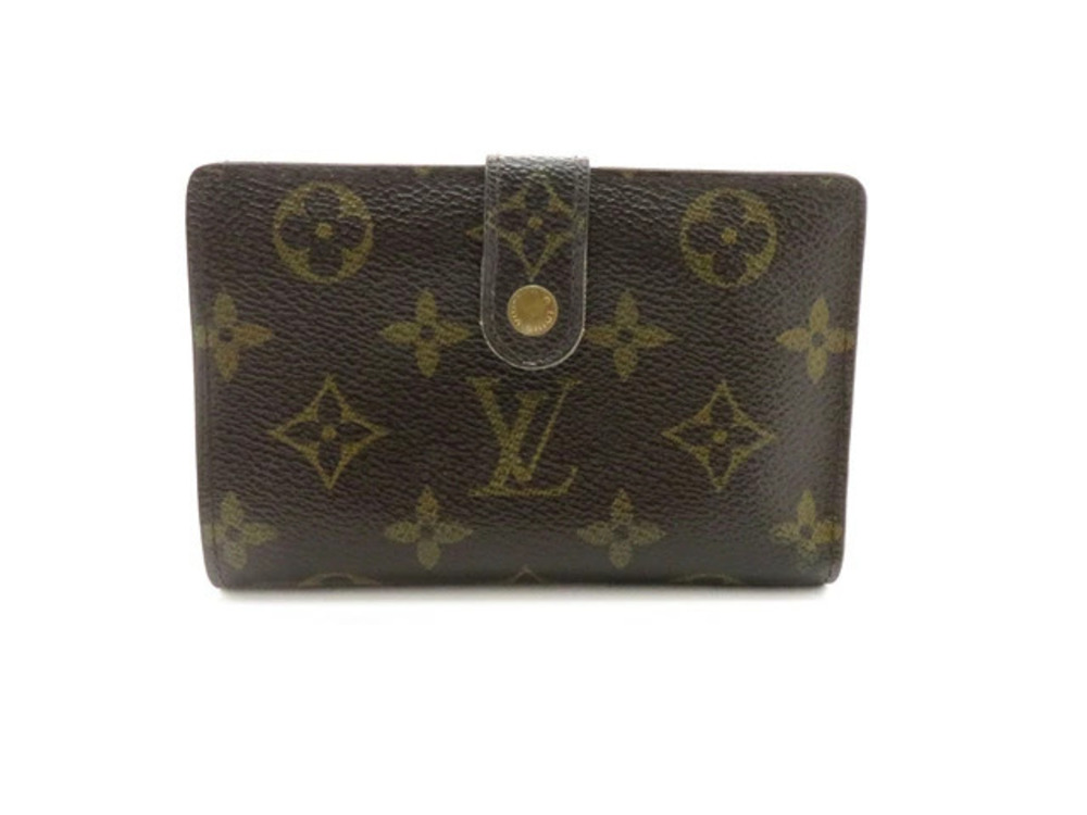 LOUIS VUITTON Portefeuille Viennois Monogram Bi fold Wallet Clasp